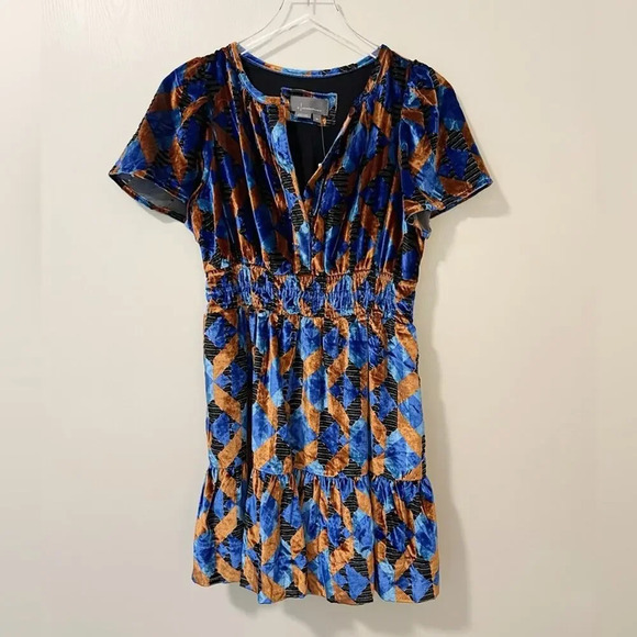 ANTHROPOLOGIE The Somerset Mini in Velvet Print Small Petite NWT - Picture 2 of 7